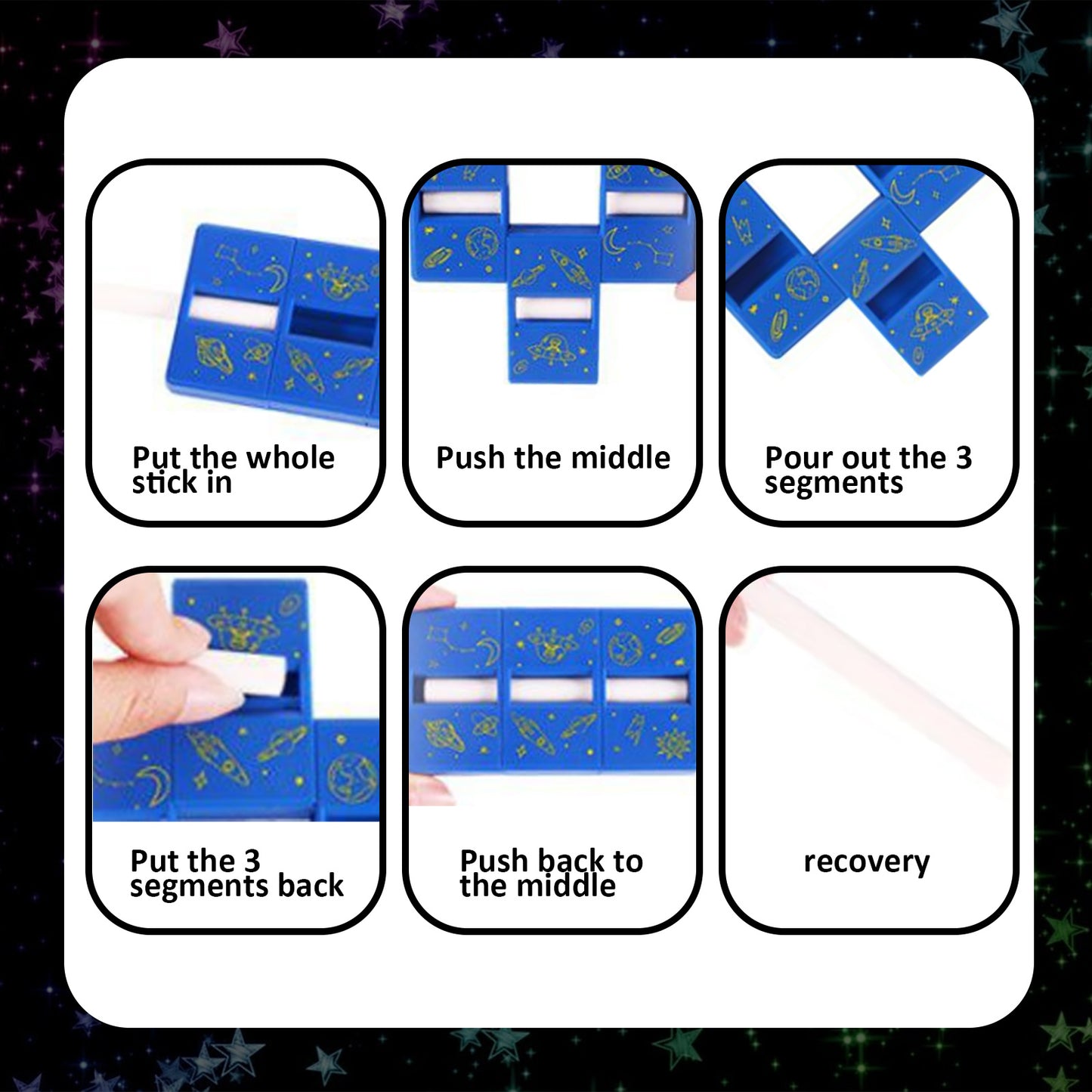 Magic Decompression Blind Box Christmas Spirit Gift Magic Props Blind Box Magic Toys Blind Box