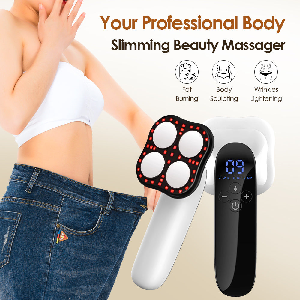 Amazing EMS Current Ultrasonic Fat Removal Machine Massage Instrument Fat Burning Shaping Fat Dissolving Instrument Weight Loss Instrument