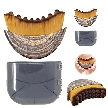 New Lymphatic Contour | Contour Brushs | Contour Makeup Brushs | Contour Face Brush | Face Brush | Makeup Brush Wooden Handle | Angled Bristles