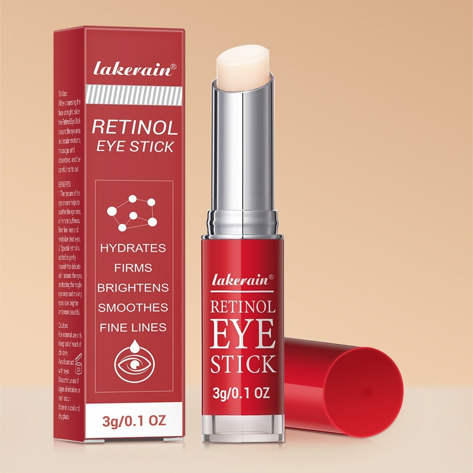 Eye Cream Stick Moisturizing Eye Skin Fading Wrinkle Fishtail Pattern Dark Circles