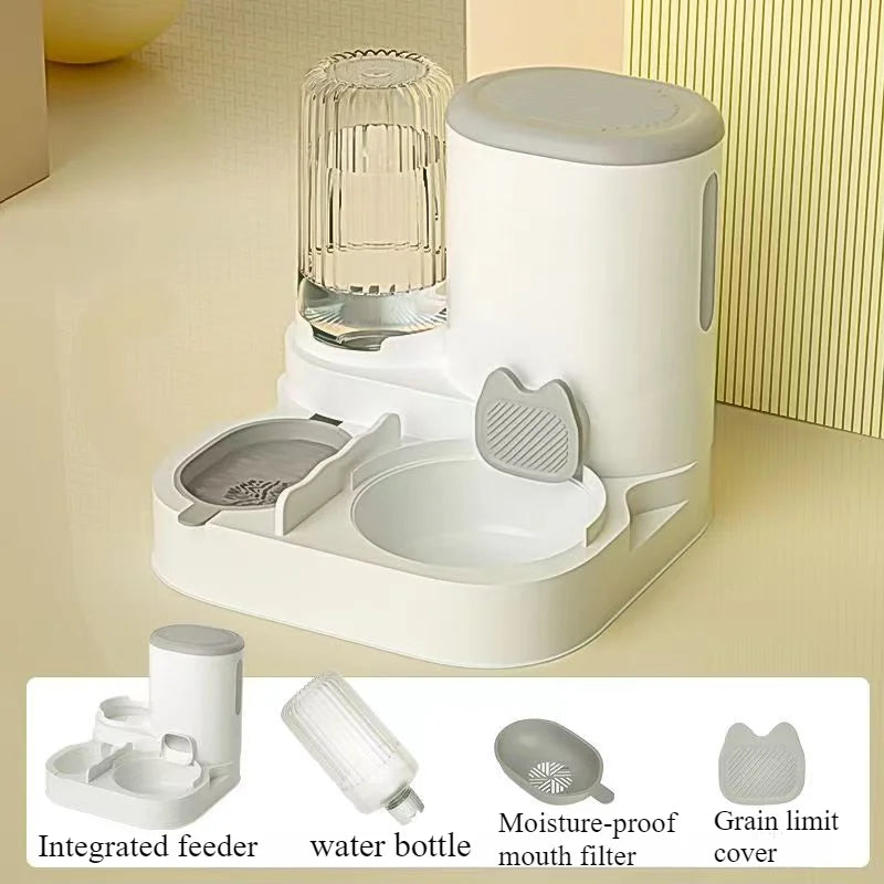 Pet Feeding Station – Integrated Bowl & Waterer