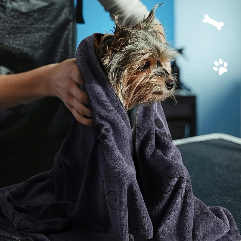 Pet Bath Towel – Quick-Drying & Multi-Purpose