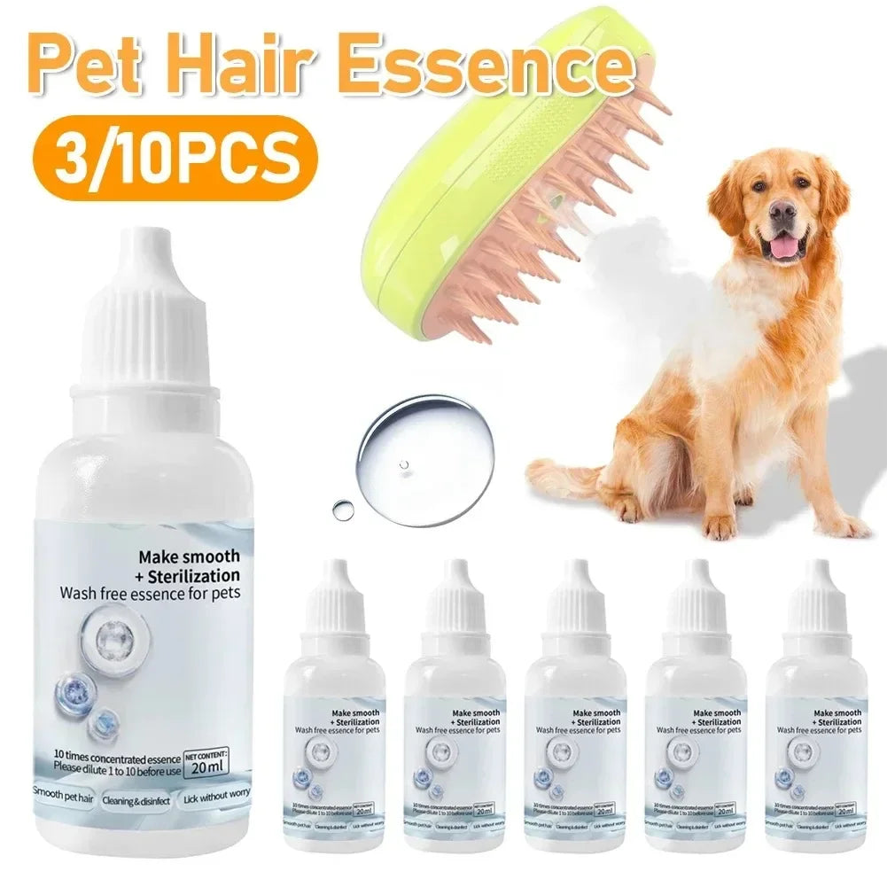 Electric Pet Sprayer Brush – Steam, Groom & Relax