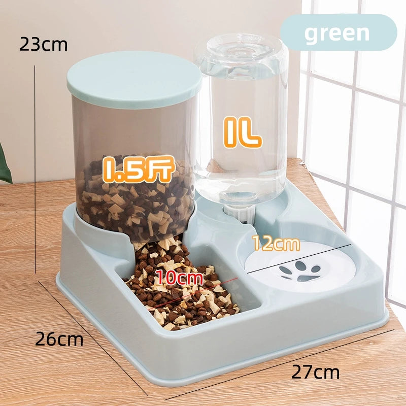 Cat & Dog Feeder – Wet & Dry Food Storage Dispenser