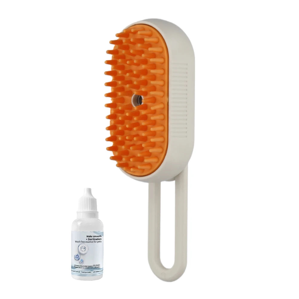 Pet Steamy Brush & Hair Remover Steam Brush Steamy Dog