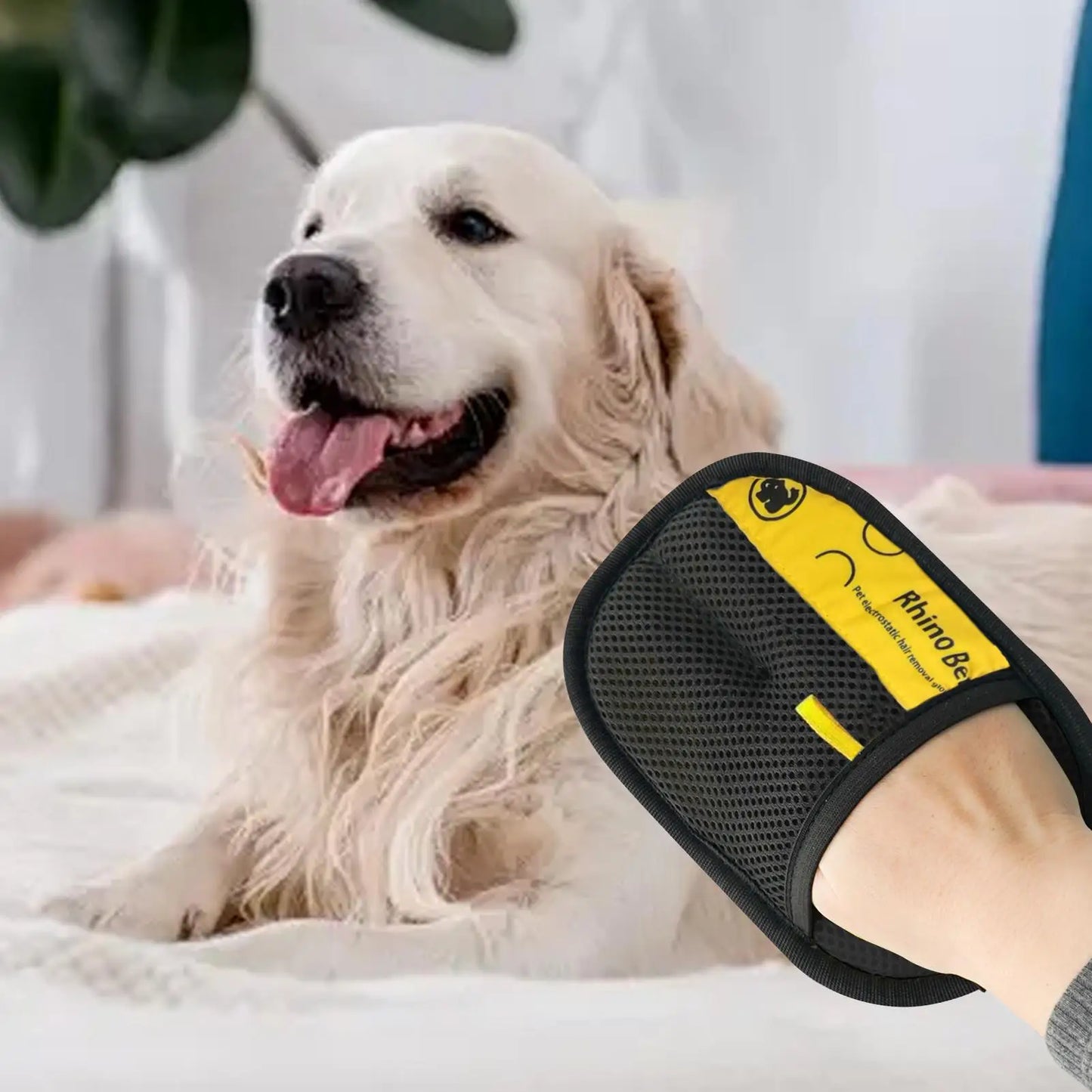 2pcs Pet Grooming Multi-Use Washable Pet Grooming Gloves