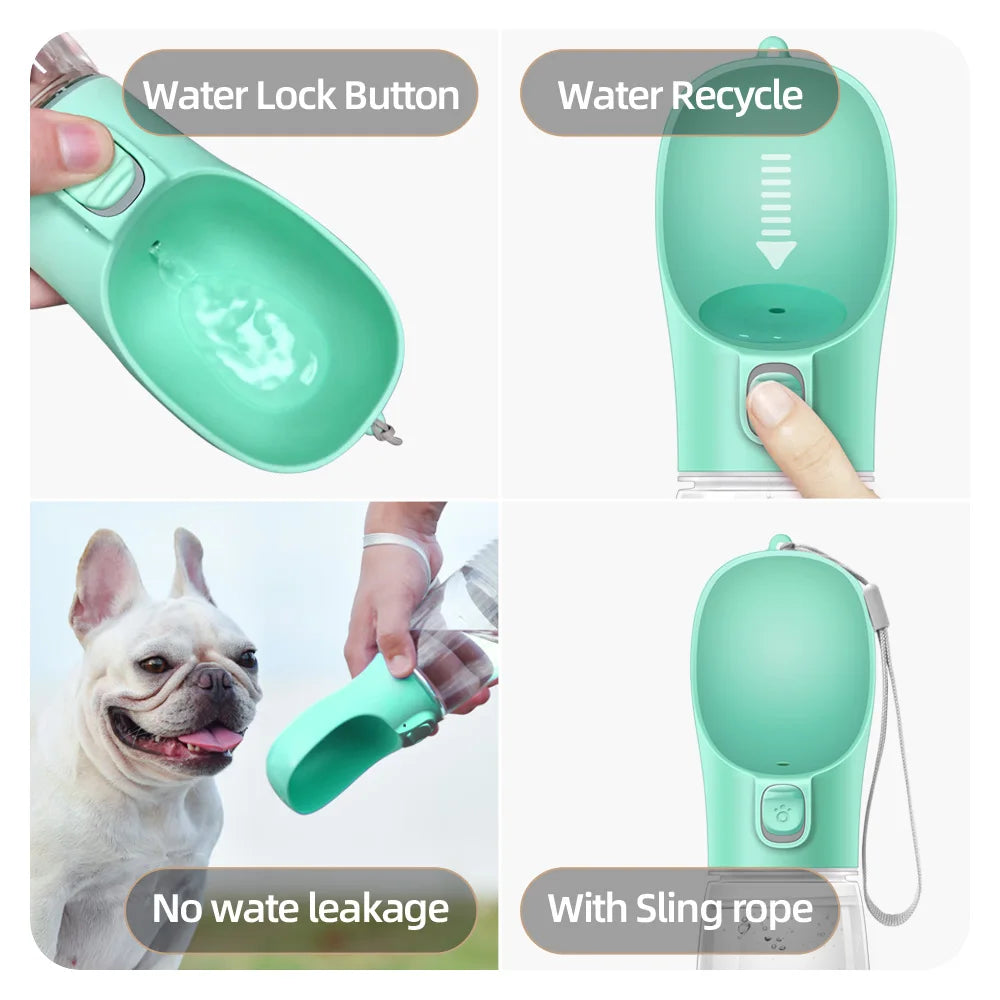 Portable Water Bottle for Dogs & Cats