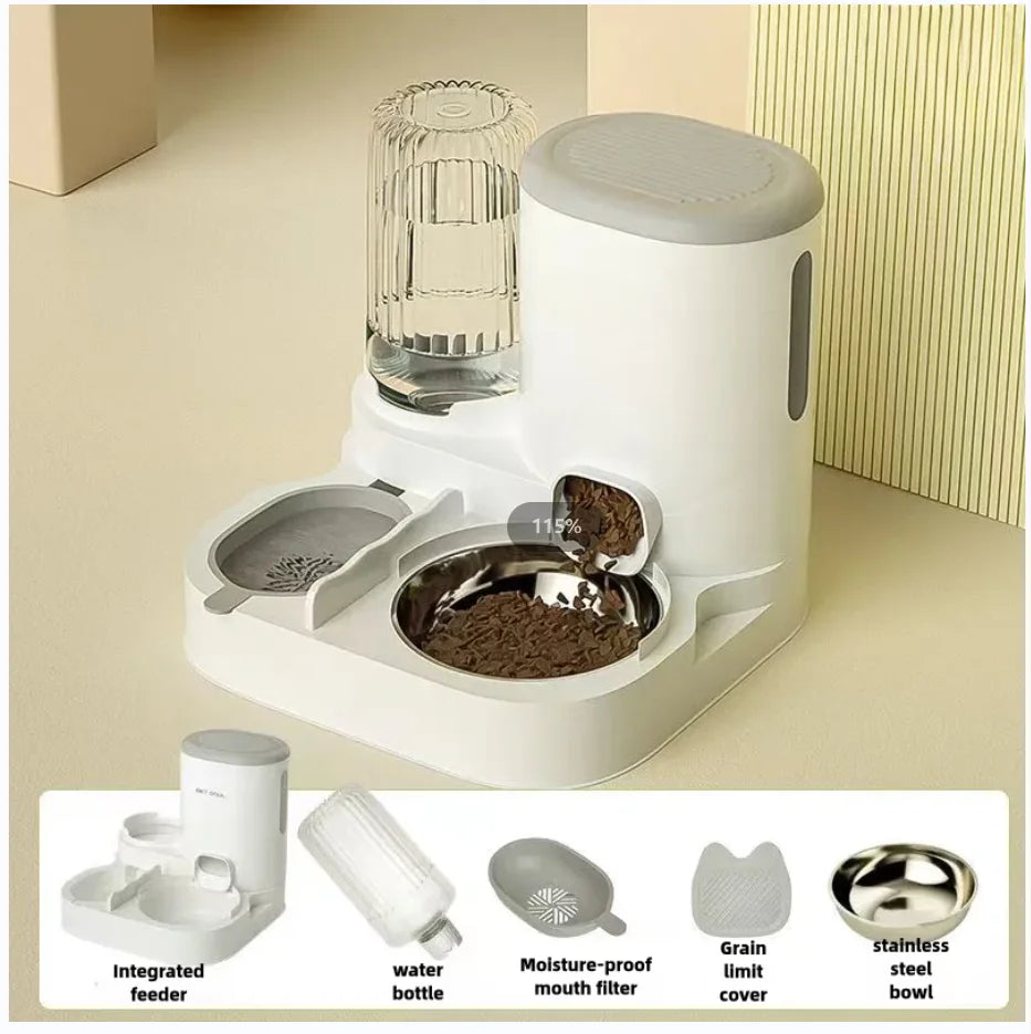 Pet Feeding Station – Integrated Bowl & Waterer