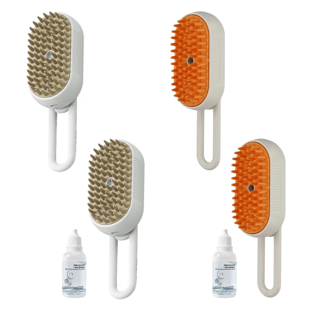 Pet Steamy Brush & Hair Remover Steam Brush Steamy Dog