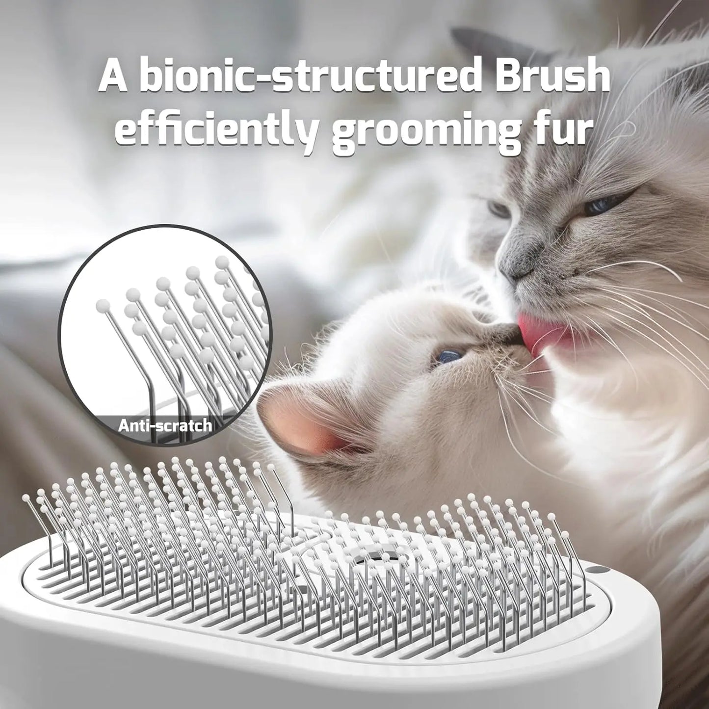 Pet Grooming Tool – Comb, Hair Remover & Humidifier