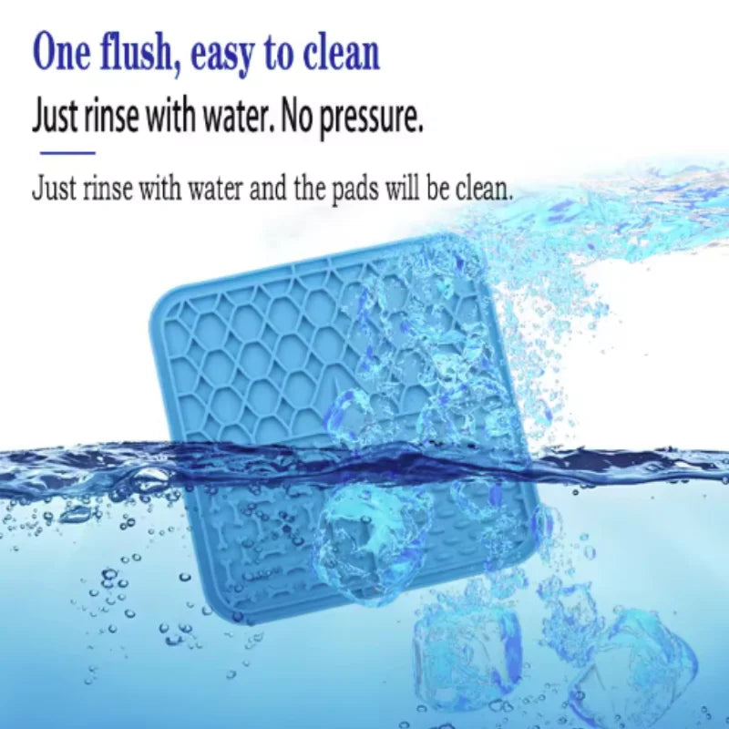 Silicone Dog Lick Plate – Training & Feeding Aid