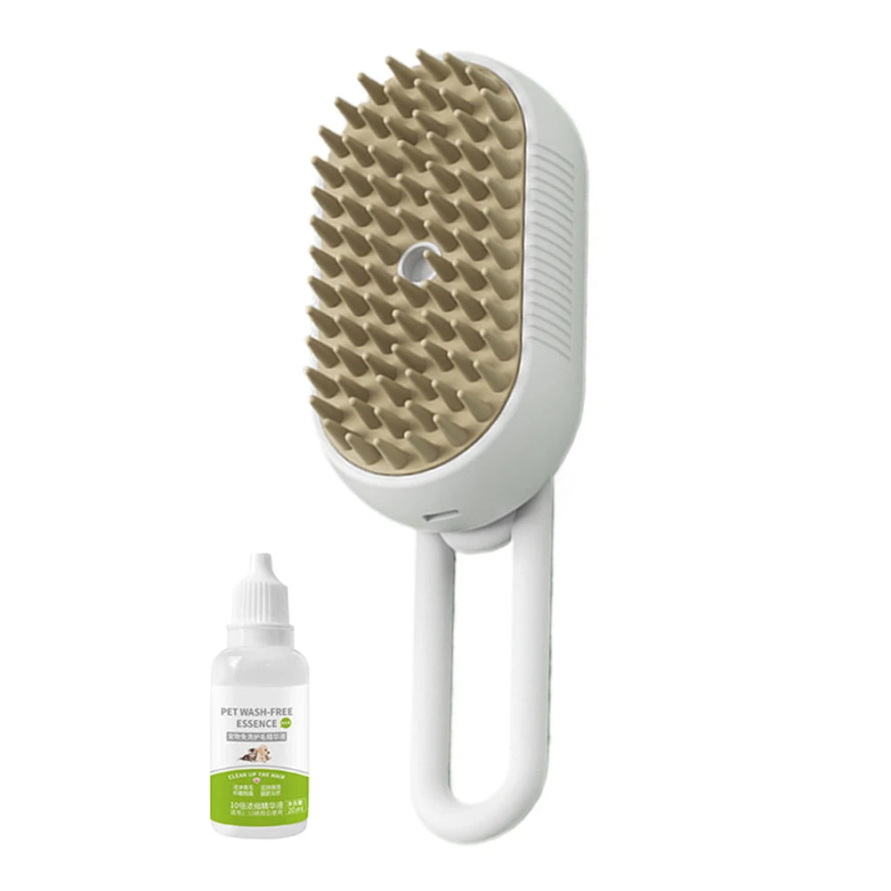 Pet Steamy Brush & Hair Remover Steam Brush Steamy Dog