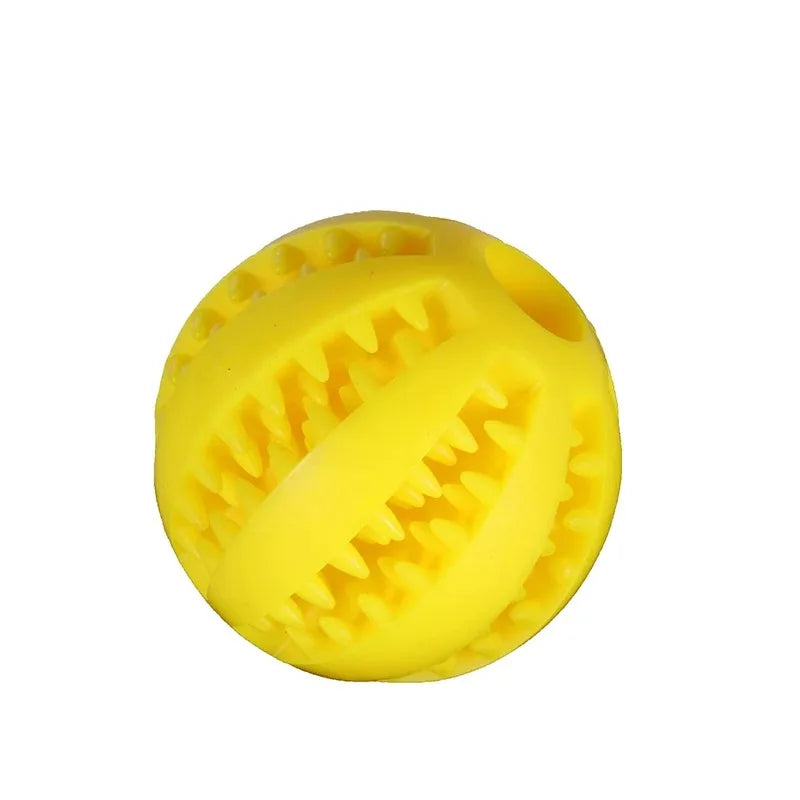 Natural Rubber Dog Chew Ball Extra-Tough Treat & Chew Ball