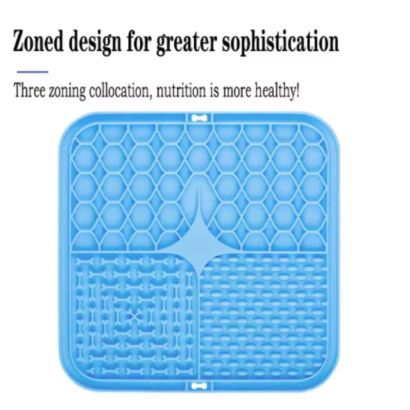 Silicone Dog Lick Plate – Training & Feeding Aid