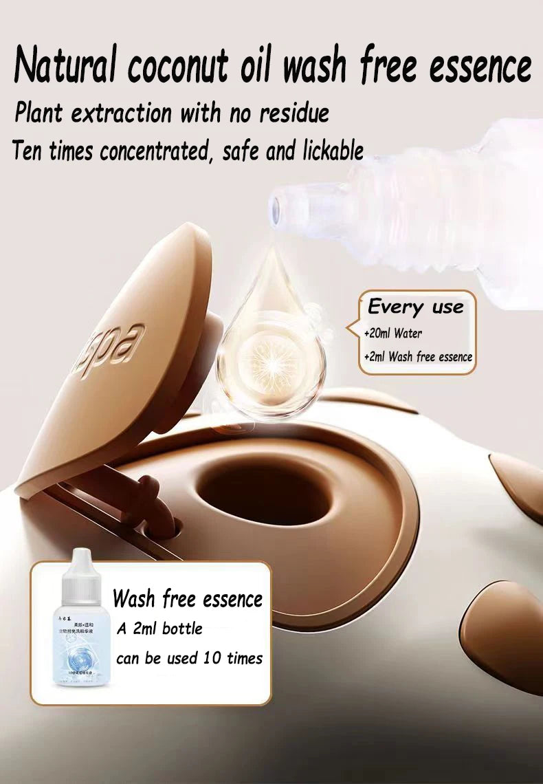 Electric Steam Pet Brush – Massage & Hair Removal