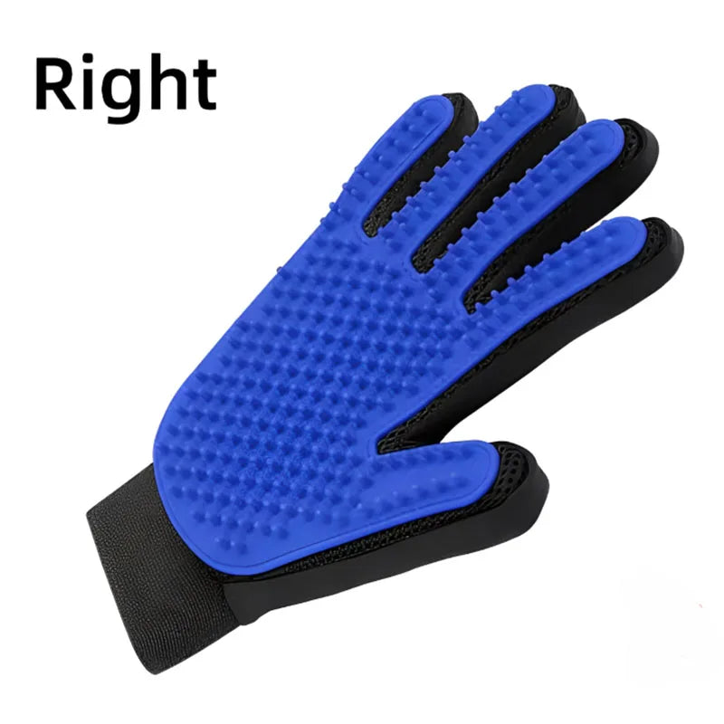 Pet Hair Removal Glove – Grooming & Massage