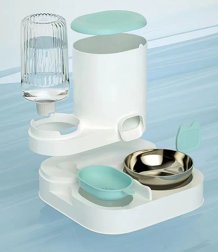Pet Feeding Station – Integrated Bowl & Waterer