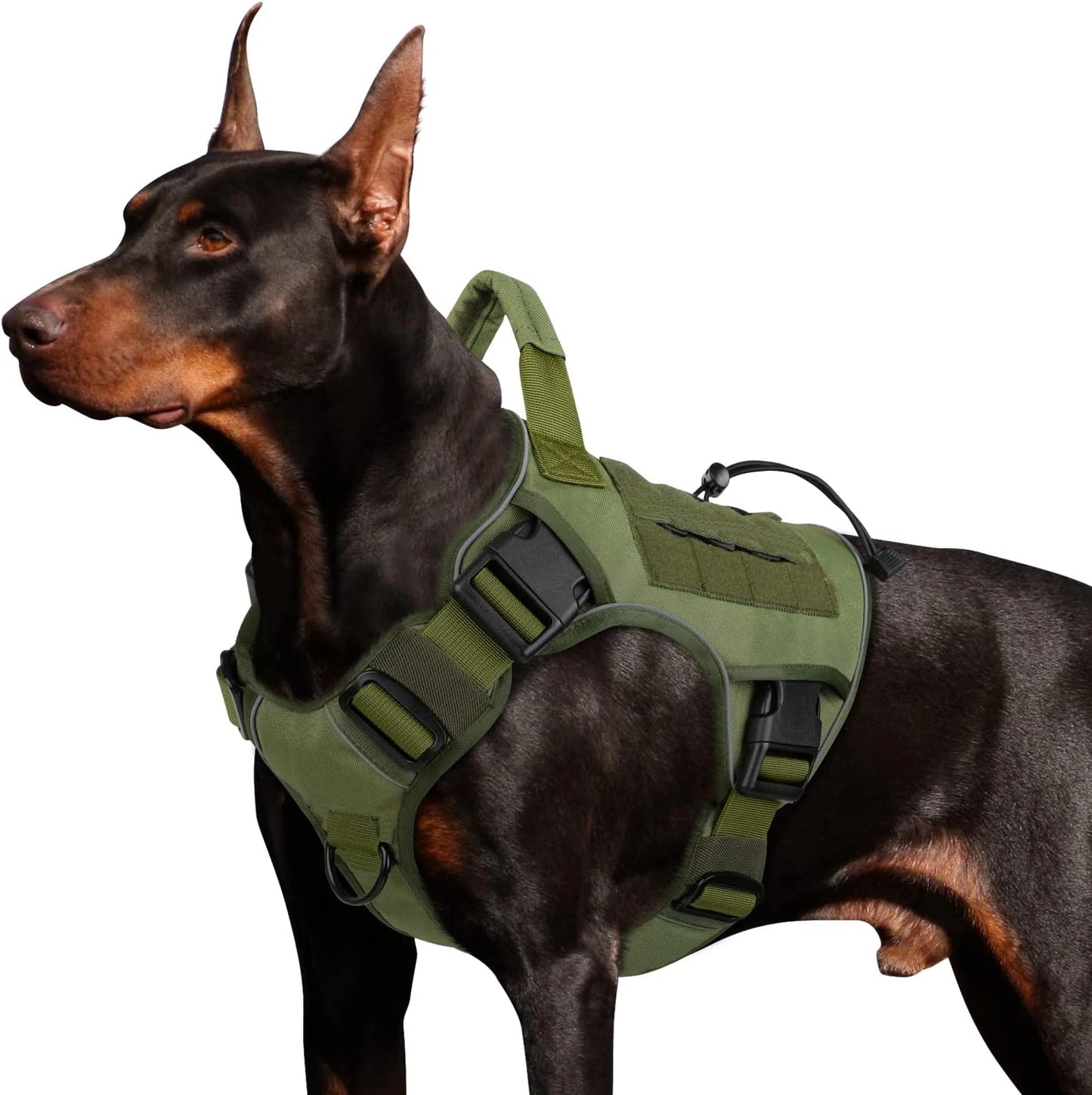 Military-Style Dog Harness for Large Dogs