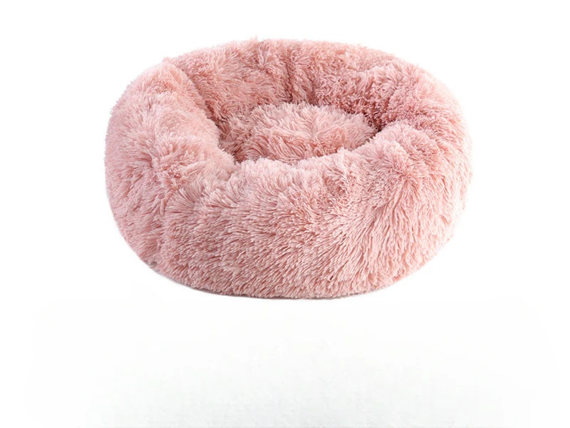 Winter Cat & Dog Bed – Soft Round Nest