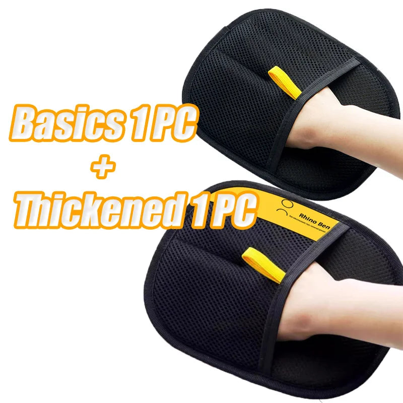 Pet Grooming Gloves – Reusable & Multi-Functional