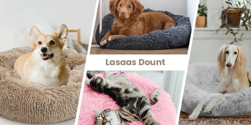 Comfy Plush Cat Bed – Ideal for Sleep & Relaxation