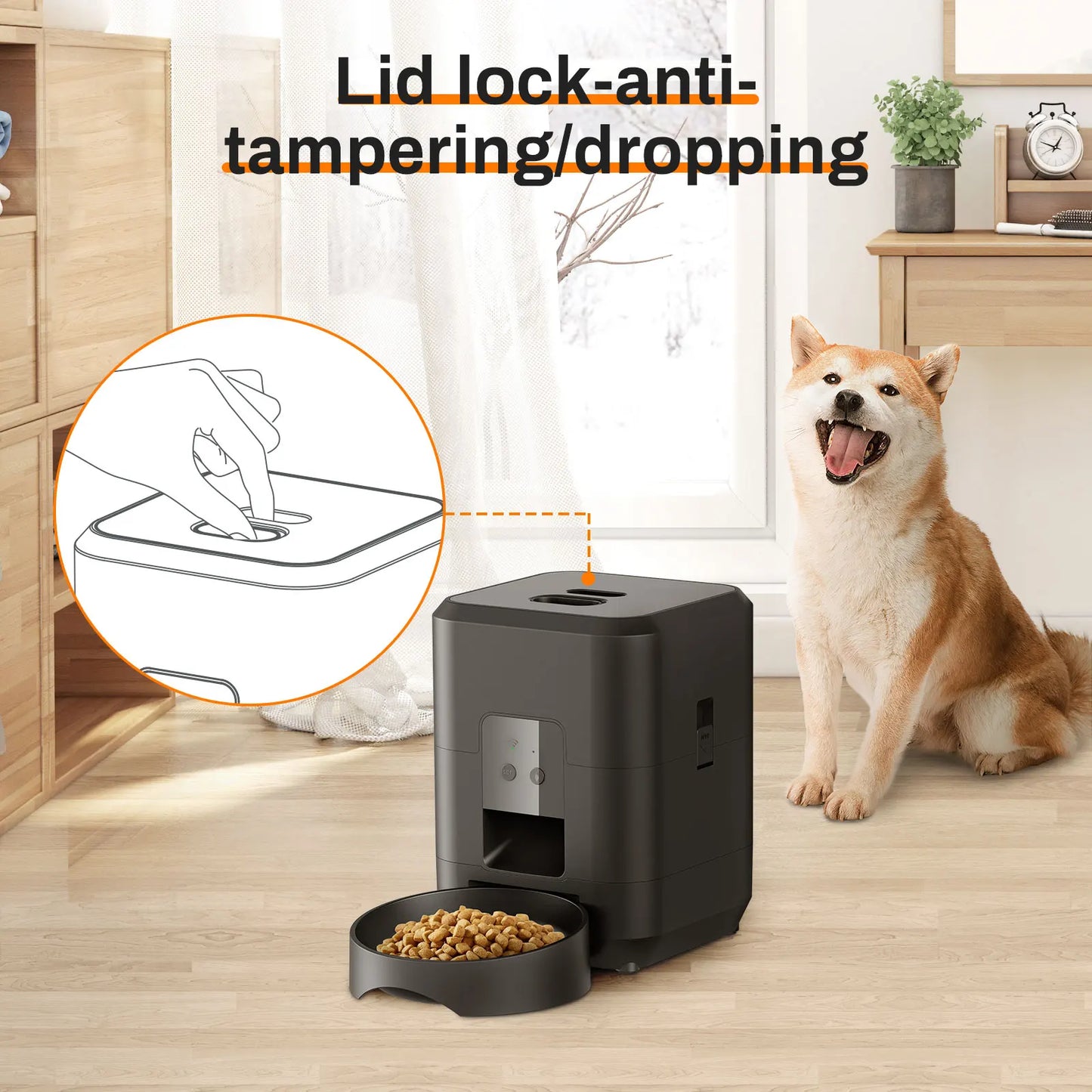 Smart Cat & Dog Feeder – Quantitative Food Dispenser
