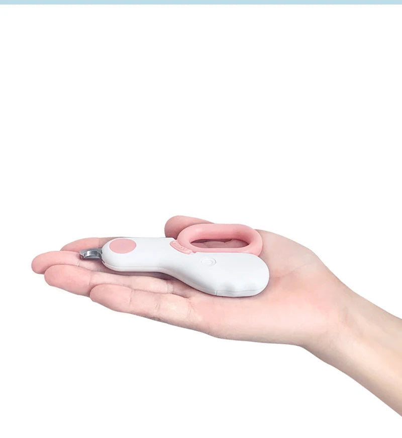 Safe Pet Nail Clipper – LED Grooming for Cats & Dogs