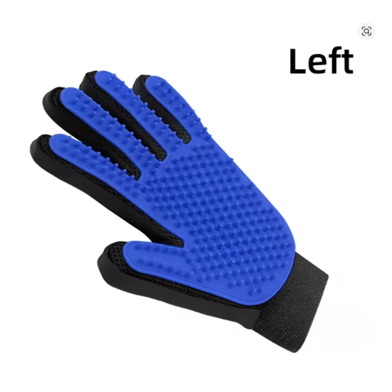 Pet Hair Removal Glove – Grooming & Massage