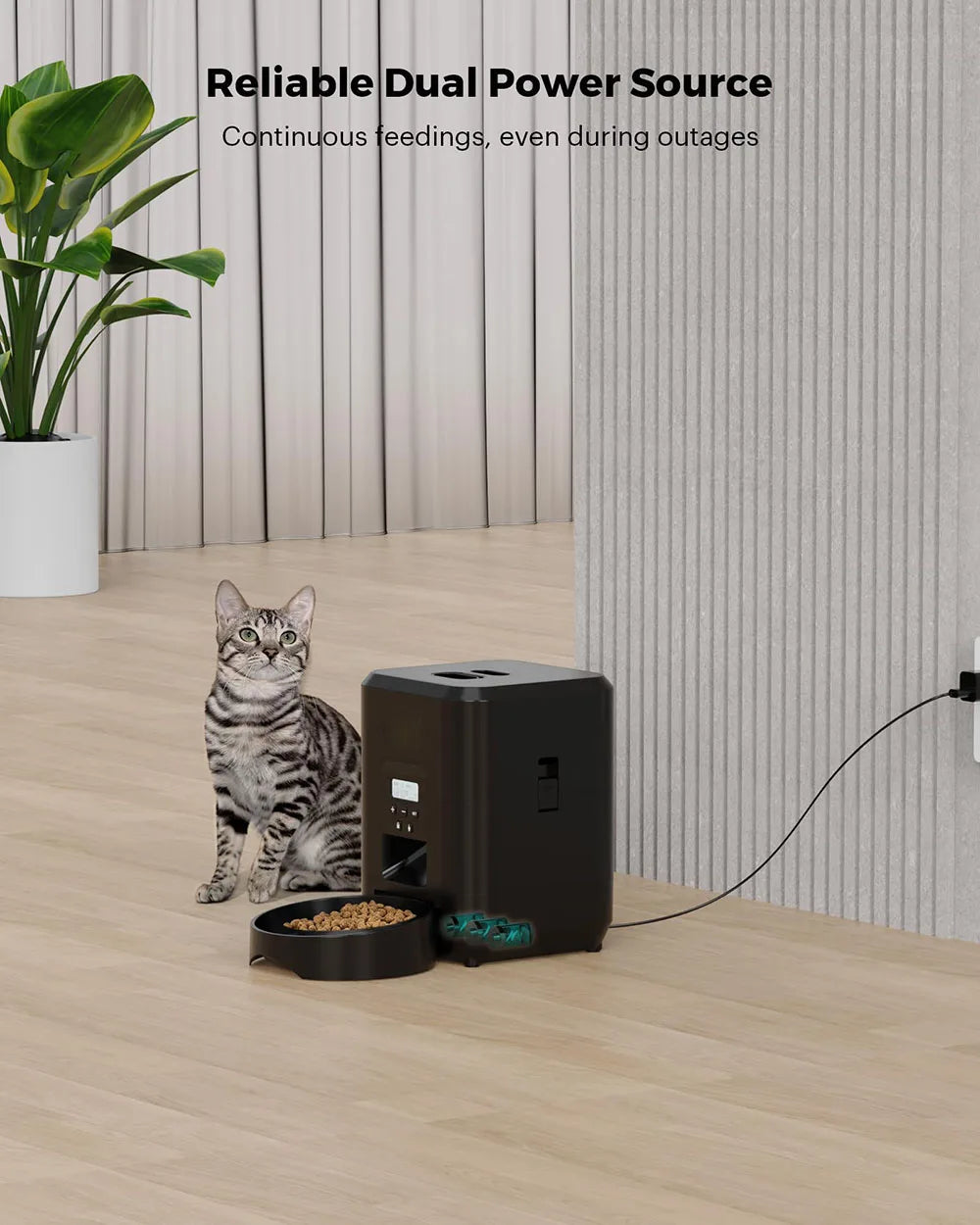 Smart Cat & Dog Feeder – Quantitative Food Dispenser
