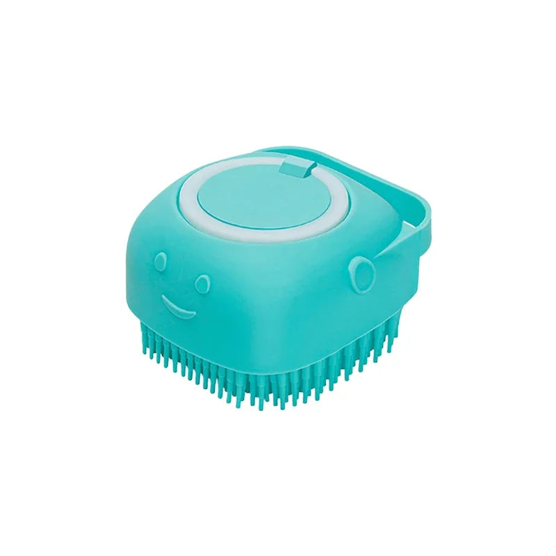 Pet Bath Brush – Soft Silicone Massage & Shampoo Tool