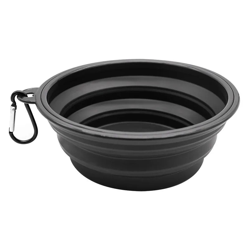 Travel Dog & Cat Bowl – Folding 2-in-1 Feeder