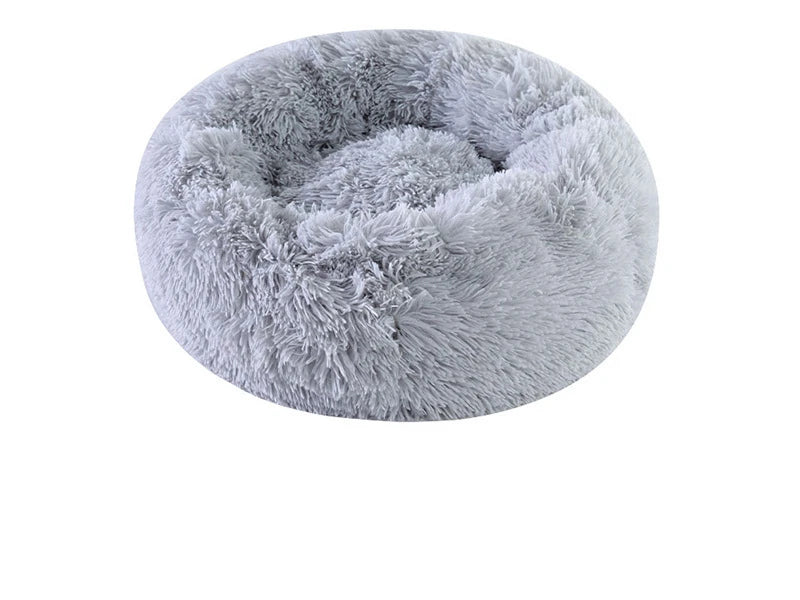 Winter Cat & Dog Bed – Soft Round Nest
