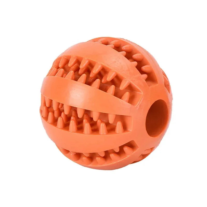 Natural Rubber Dog Chew Ball  Extra-Tough Treat & Chew Ball