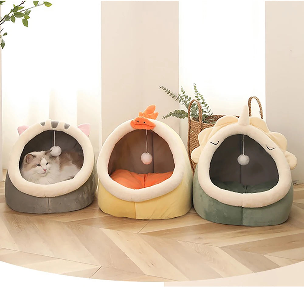 Deep Sleep Pet Bed – Removable & Foldable for Cats & Dogs