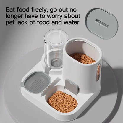 Gravity-Fed Cat Feeder
