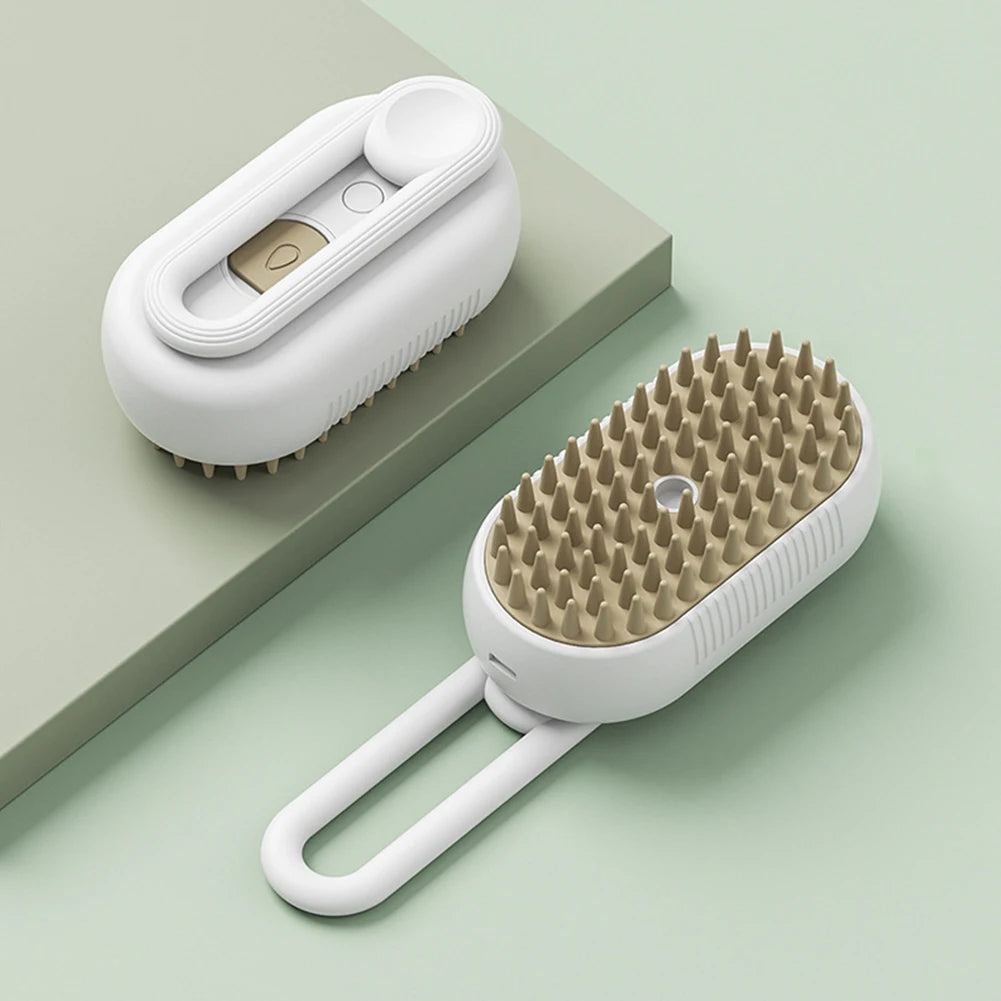 Pet Steamy Brush & Hair Remover Steam Brush Steamy Dog