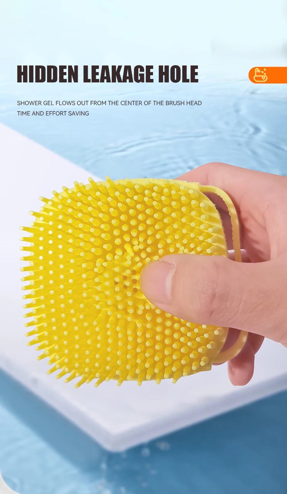 Pet Bath Brush – Soft Silicone Massage & Shampoo Tool
