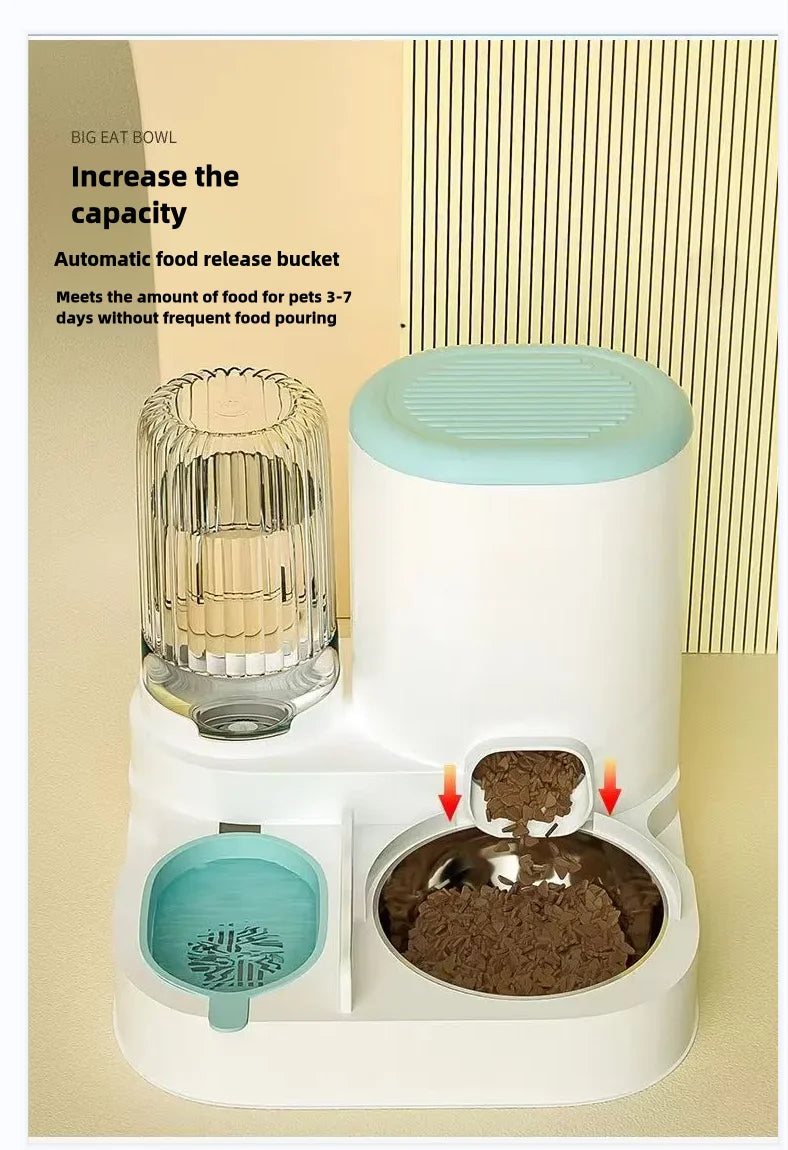 Pet Feeding Station – Integrated Bowl & Waterer