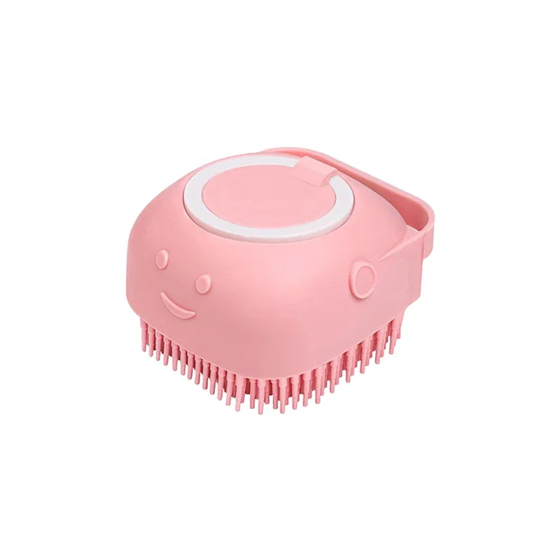 Pet Bath Brush – Soft Silicone Massage & Shampoo Tool