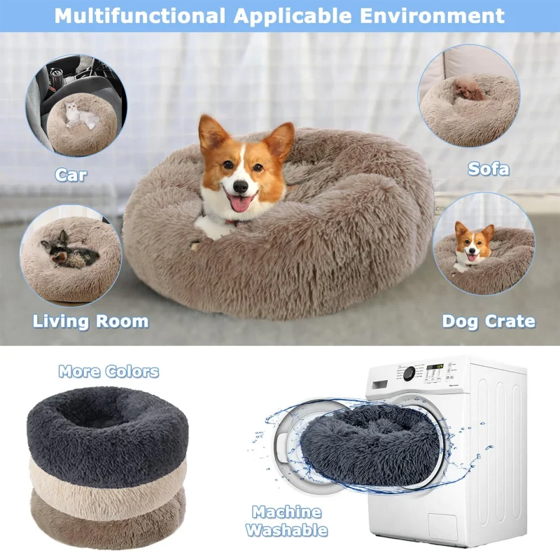 Comfy Plush Cat Bed – Ideal for Sleep & Relaxation