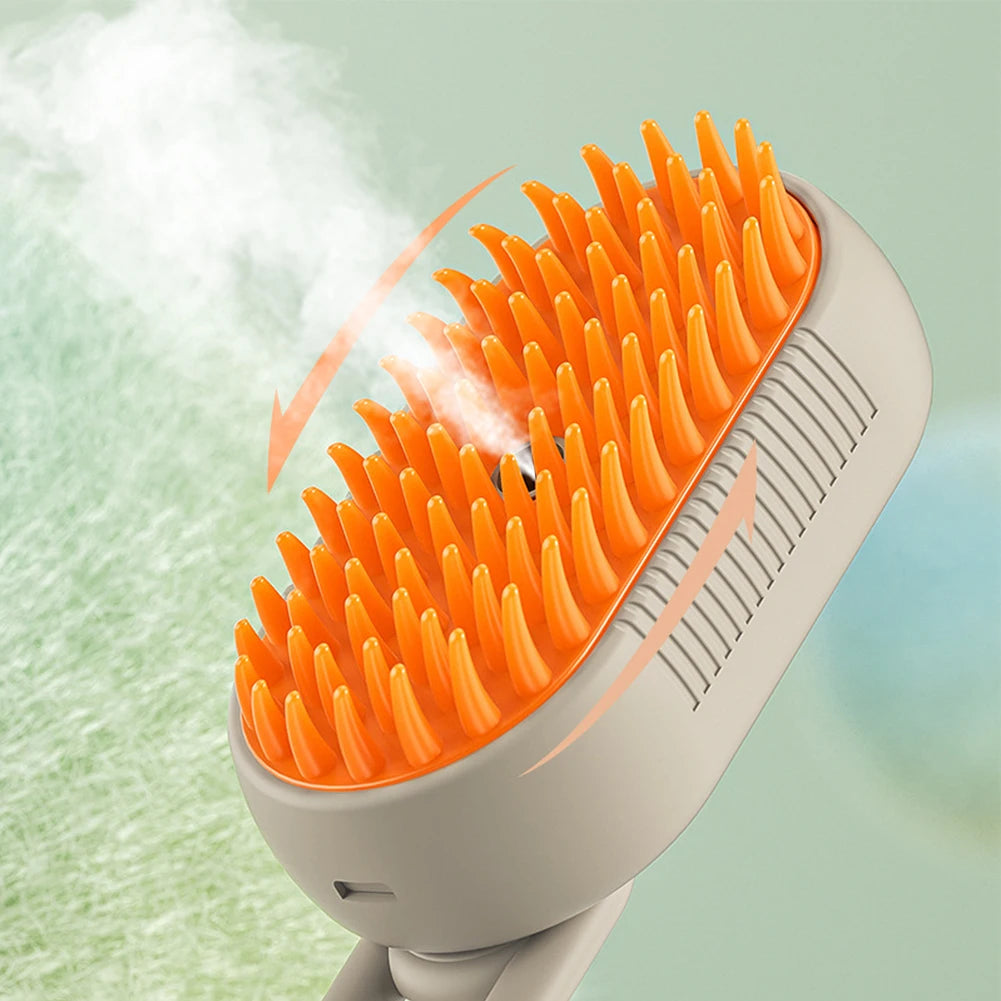 Pet Steamy Brush & Hair Remover Steam Brush Steamy Dog