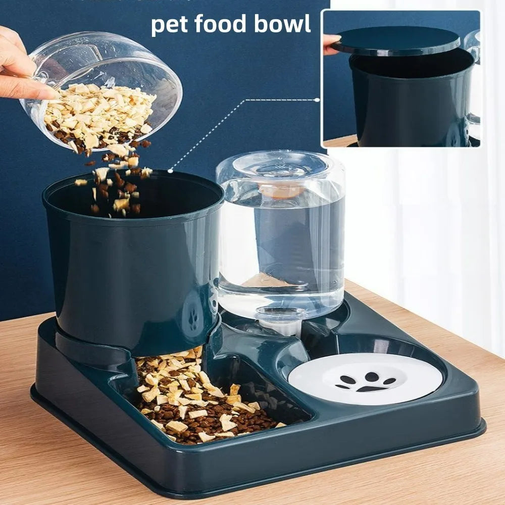 Cat & Dog Feeder – Wet & Dry Food Storage Dispenser