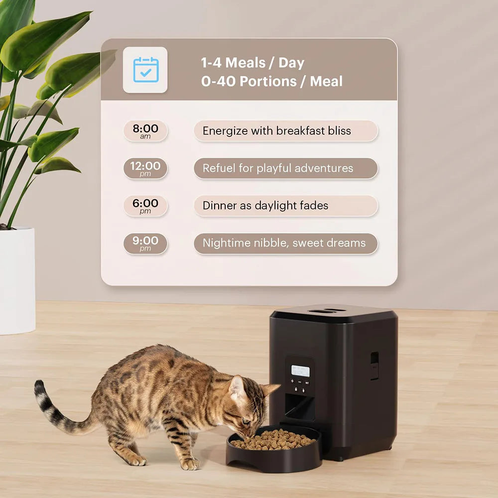 Smart Cat & Dog Feeder – Quantitative Food Dispenser