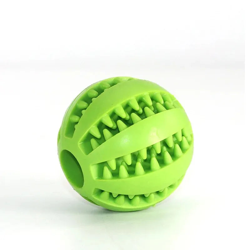 Natural Rubber Dog Chew Ball  Extra-Tough Treat & Chew Ball
