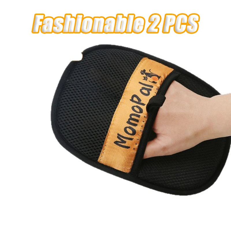 Pet Grooming Gloves – Reusable & Multi-Functional
